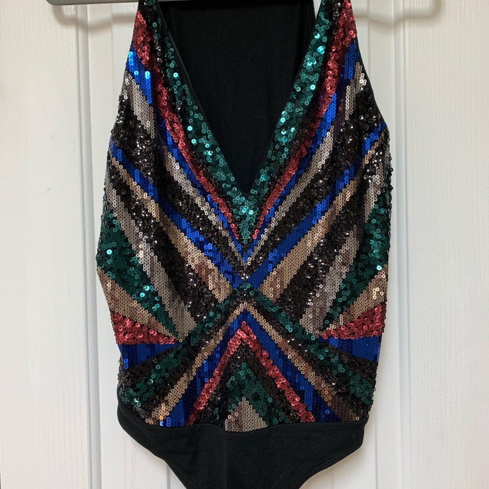 express sequin bodysuit 💥